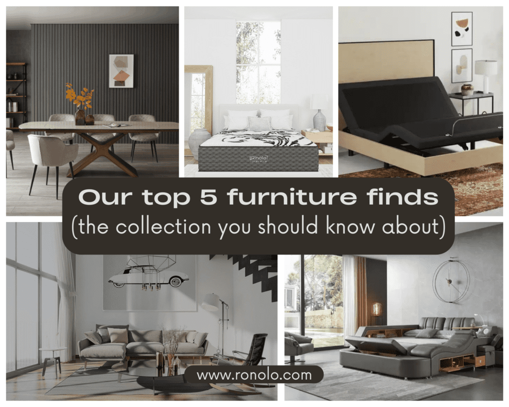 Our Top 5 Furniture Finds In 2024