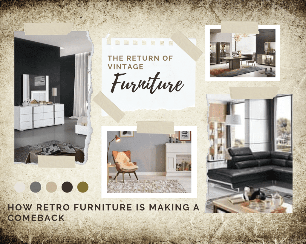 The Return of Vintage: How Retro Furniture is Making a Comeback